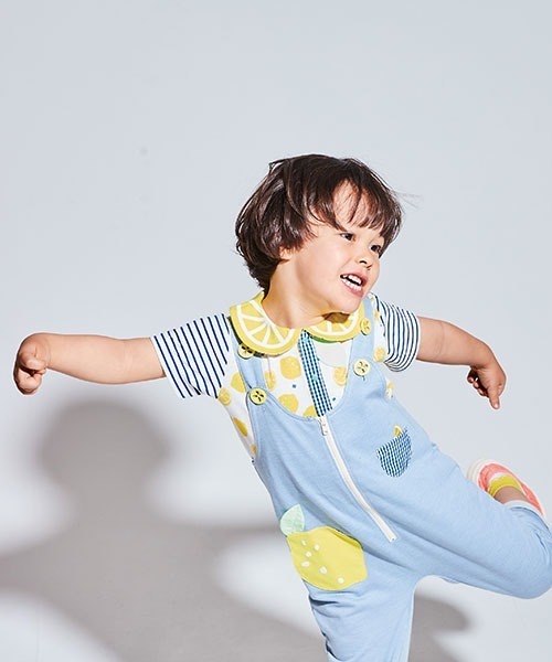 baby cheer（ベイビーチアー）の「シトラス半袖ブラウス（シャツ/ブラウス・キッズ・レモンイエロー・80ｃｍ/90cm/110cm/120cm/100cm）」の10枚目の写真