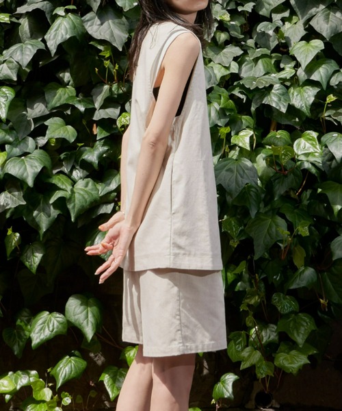 Auntie Rosa Holiday(アンティローザホリデー)の「※入荷禁止※レーヨン麻イージーショーツ(セットアップ対応)(その他パンツ・レディース・ベージュ/ブラック/グリーン/ピンク・FREE)」の14枚目の写真
