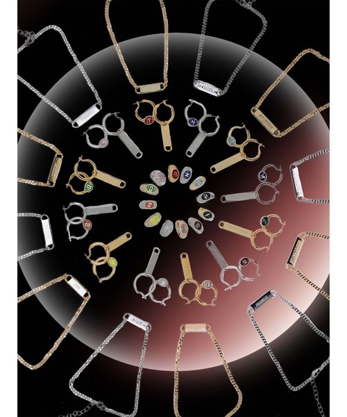 PAMEO POSE（パメオポーズ）の「Aquarius Plate Choker（ネックレス・レディース・シルバー/ゴールド・FREE）」の3枚目の写真