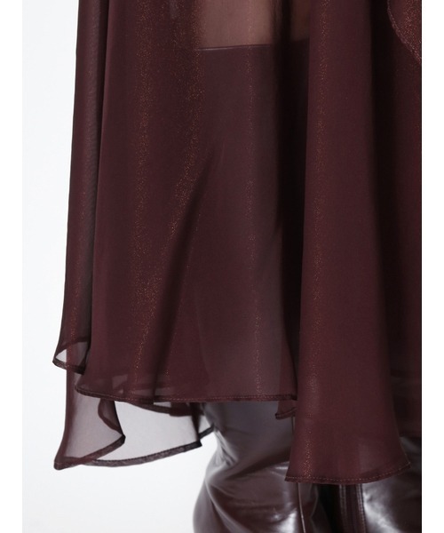 LILY BROWN（リリーブラウン）の「フレアスカート（スカート・レディース・ブラウン・ONE SIZE）」の7枚目の写真