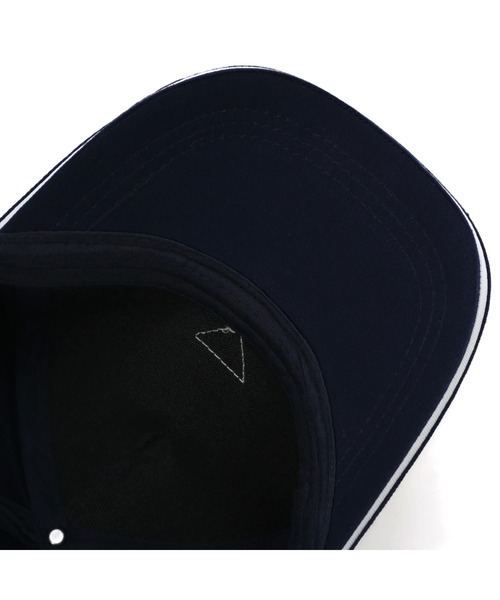 Guess（ゲス）の「Small Triangle Logo Baseball Cap（キャップ・メンズ・ブラック/ブルー・ONE SIZE）」の7枚目の写真