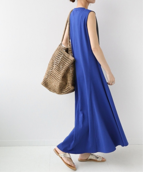 JOURNAL STANDARD relume(ジャーナルスタンダード レリューム)の「《追加》コットンマーメイドラインワンピース(ワンピース・レディース・ブラック/ネイビー/イエロー・FREE)」の12枚目の写真