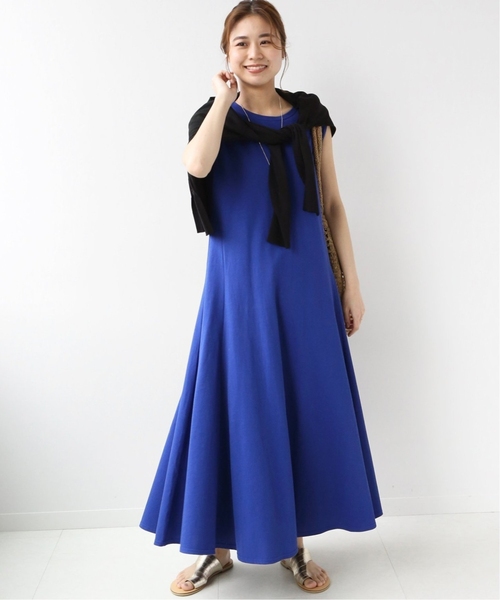 JOURNAL STANDARD relume(ジャーナルスタンダード レリューム)の「《追加》コットンマーメイドラインワンピース(ワンピース・レディース・ブラック/ネイビー/イエロー・FREE)」の15枚目の写真