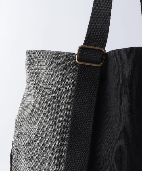 Steven Alan(スティーブンアラン)の「<Khadi and Co>WIND BIG TOTE BAG/トートバッグ(トートバッグ・レディース・ブラック・FREE)」の8枚目の写真