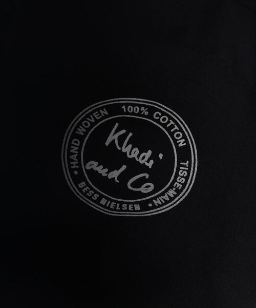 Steven Alan(スティーブンアラン)の「<Khadi and Co>WIND BIG TOTE BAG/トートバッグ(トートバッグ・レディース・ブラック・FREE)」の2枚目の写真