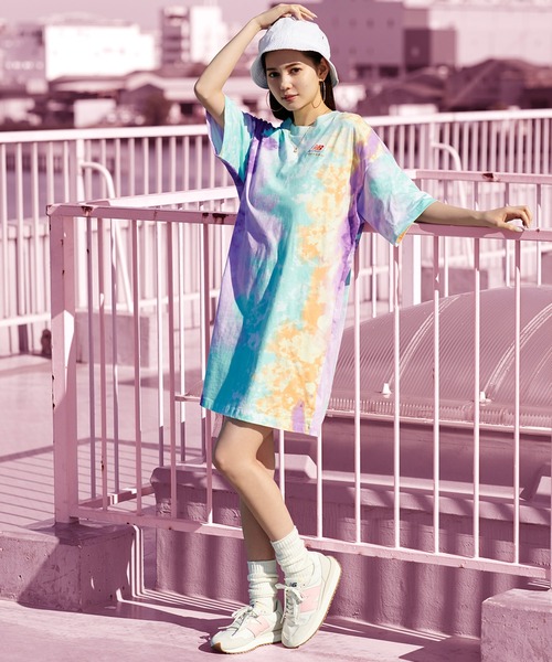NEW BALANCE(ニューバランス)の「NB Essentials エンドレスデイズ タイダイティードレス(ドレス・レディース・マルチ・SMALL/MEDIUM/LARGE/X-LARGE)」の7枚目の写真