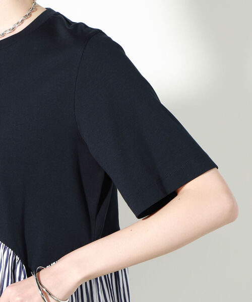 NOLLEY’S(ノーリーズ)の「ウエスト切り替えプルオーバーカットソー(Tシャツ/カットソー・レディース・ホワイト/ブラック/ブルー系その他7・FREE)」の16枚目の写真