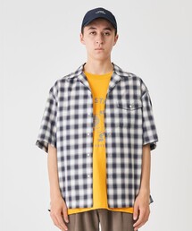 【UNISEX】ツイルチェック シャツ