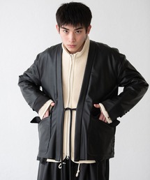 DISCOVERED FAKE LEATHER SAMUE JACKET