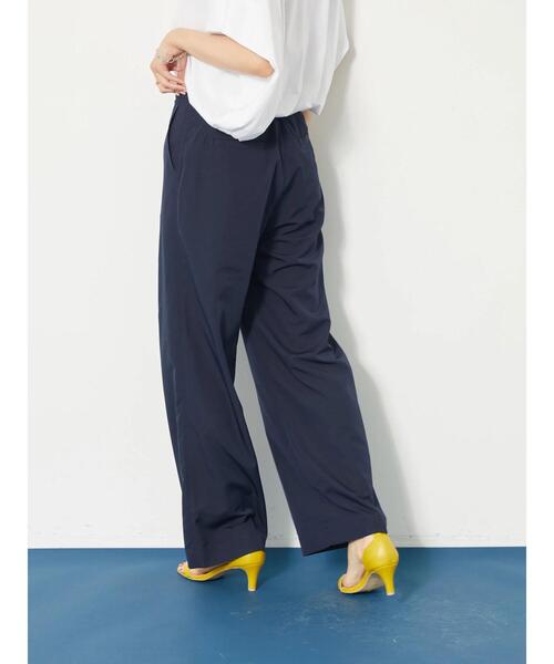 AMERICAN HOLIC(アメリカンホリック)の「アウトポケットワイドパンツ(その他パンツ・レディース・ベージュ/ネイビー・S/M/L)」の6枚目の写真