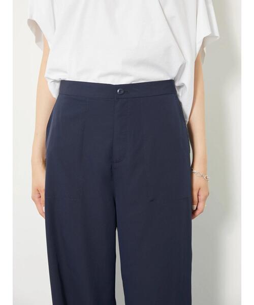 AMERICAN HOLIC(アメリカンホリック)の「アウトポケットワイドパンツ(その他パンツ・レディース・ベージュ/ネイビー・S/M/L)」の7枚目の写真