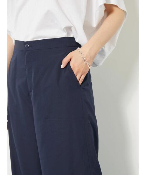 AMERICAN HOLIC(アメリカンホリック)の「アウトポケットワイドパンツ(その他パンツ・レディース・ベージュ/ネイビー・S/M/L)」の8枚目の写真