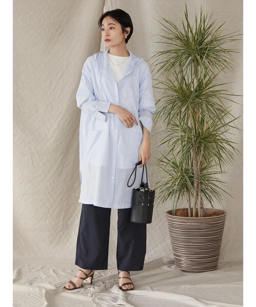 AMERICAN HOLIC(アメリカンホリック)の「アウトポケットワイドパンツ(その他パンツ・レディース・ベージュ/ネイビー・S/M/L)」の21枚目の写真