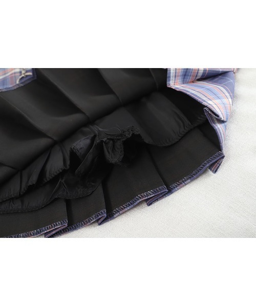 .KOM（ドットコム）の「A'GEM/9 × .kom『.kom/ドットケーオーエム』ハイウエスト ツーリングポケットプリーツミニスカート（スカート・レディース・ブラック/グレー/パープル/ピンク・FREE）」の20枚目の写真