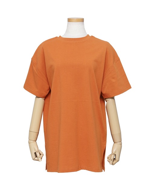 reca（レカ）の「2wayプリントBIG Tシャツ（Tシャツ/カットソー・レディース・オフホワイト/オレンジ/チャコール/グリーン・FREE）」の6枚目の写真