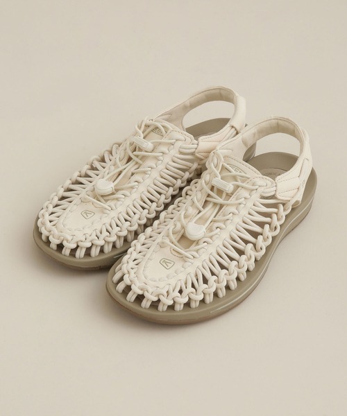 KEEN（キーン）の「KEEN/UNEEK サンダル（サンダル・レディース・オフホワイト/ブラック・23/25/24）」の10枚目の写真