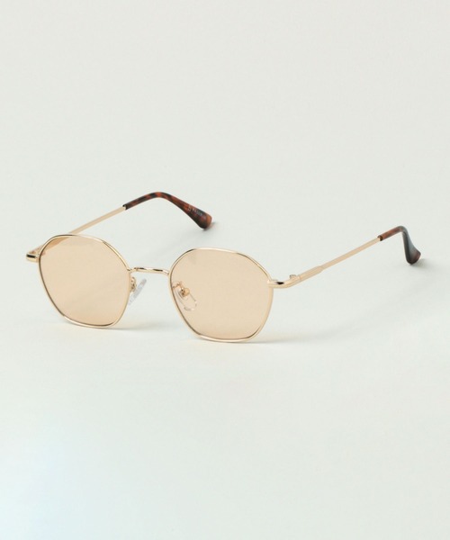 RAGEBLUE（レイジブルー）の「メタルフレームメガネ（サングラス・メンズ・ダークブラウン・FREE）」の4枚目の写真