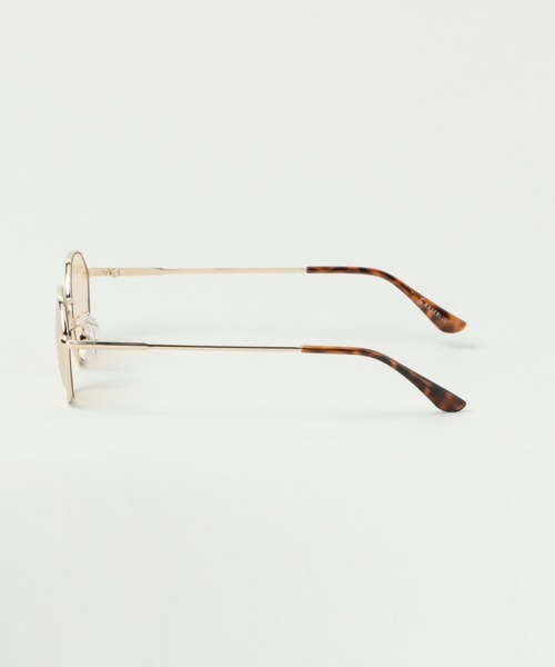 RAGEBLUE（レイジブルー）の「メタルフレームメガネ（サングラス・メンズ・ダークブラウン・FREE）」の5枚目の写真