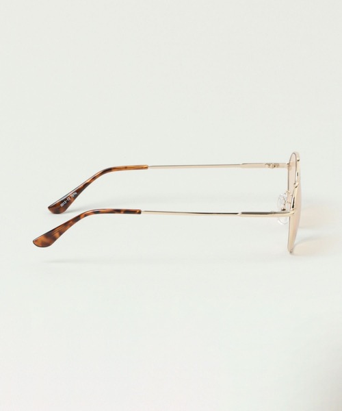 RAGEBLUE（レイジブルー）の「メタルフレームメガネ（サングラス・メンズ・ダークブラウン・FREE）」の6枚目の写真