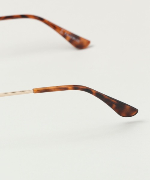 RAGEBLUE（レイジブルー）の「メタルフレームメガネ（サングラス・メンズ・ダークブラウン・FREE）」の10枚目の写真