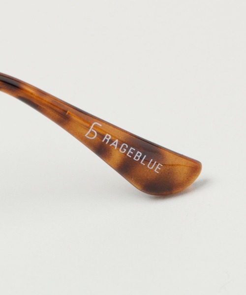 RAGEBLUE（レイジブルー）の「メタルフレームメガネ（サングラス・メンズ・ダークブラウン・FREE）」の11枚目の写真