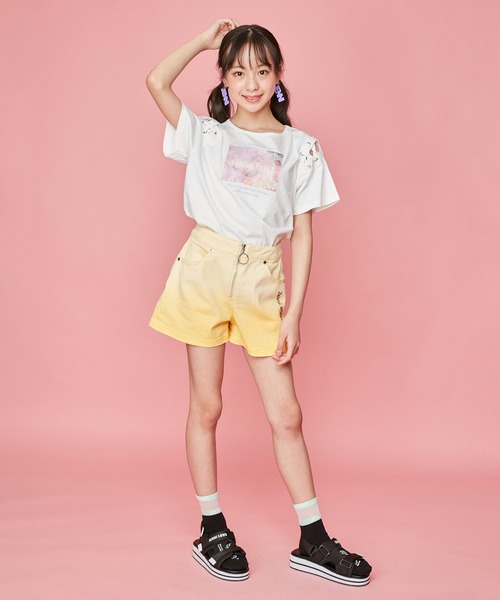 JENNI love（ジェニィラブ）の「フロントZIPグラデショーパン（その他