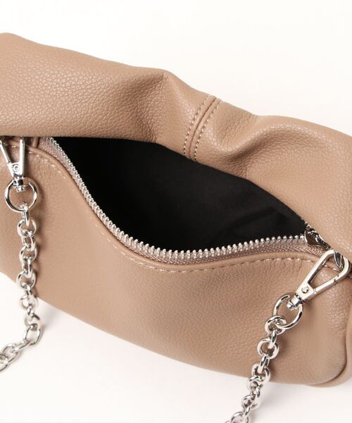 She's Closet（シーズクローゼット）の「フェイクレザー2wayミニワンハンドルバッグ/ショルダーバッグ（ハンドバッグ・レディース・ホワイト/ブラック/ベージュ/ブラウン/グリーン・FREE）」の8枚目の写真