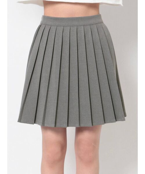 EMODA（エモダ）の「プリーツミニスカート（スカート・レディース・ブラック/ベージュ/グレー・SMALL/MEDIUM）」の21枚目の写真