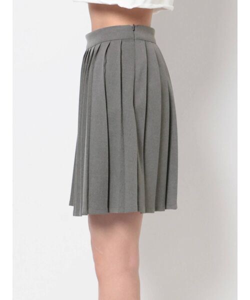 EMODA（エモダ）の「プリーツミニスカート（スカート・レディース・ブラック/ベージュ/グレー・SMALL/MEDIUM）」の20枚目の写真