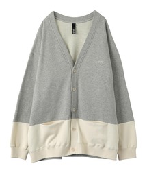 BICOLOR SWEAT CARDIGAN サイラスバイカラースウェットカーディガン