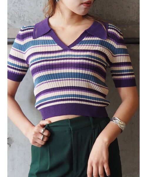 EVRIS（エヴリス）の「WIDE DEFORMATION ブレスレット（ブレスレット・レディース・シルバー/ゴールド・FREE）」の6枚目の写真