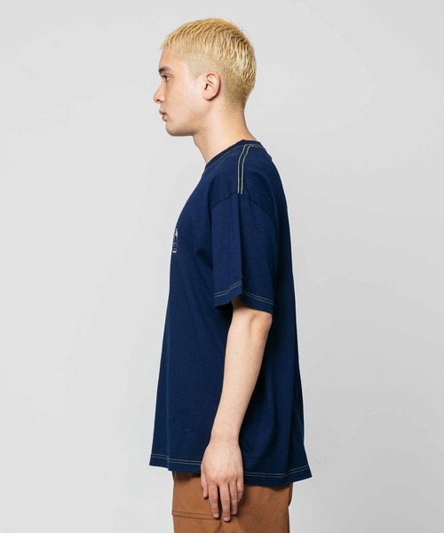 XLARGE（エクストララージ）の「OVERDYE SLANTED OG S/S TEE/加工 ロゴ