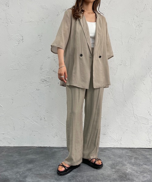 mignon ミニョン プードル ジャケットアウター ベージュ 即購入⭕️ apres jour mignon（アプレジュールミニョン）の「シアー