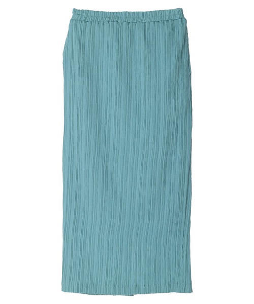 Green Parks(グリーンパークス)の「シャーリングジャガードスカート(スカート・レディース・ブラック/イエロー/ミント・FREE)」の17枚目の写真