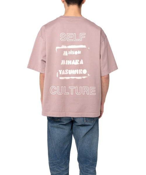 Maison Mihara Yasuhiro ピンク Tシャツ 46 Maison Mihara Yasuhiro ピンク Tシャツ 46