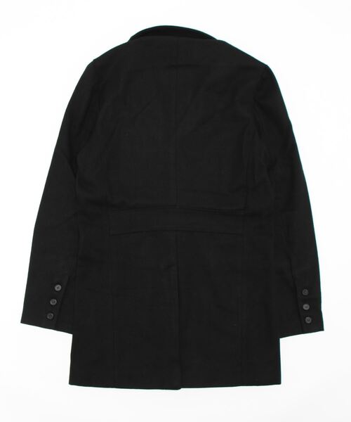 hardcover(ハードカバー)の「hardcover/メルトンチェスター(チェスターコート・レディース・ブラック・SMALL)」の2枚目の写真