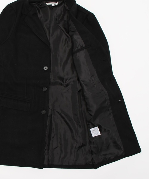 hardcover(ハードカバー)の「hardcover/メルトンチェスター(チェスターコート・レディース・ブラック・SMALL)」の8枚目の写真