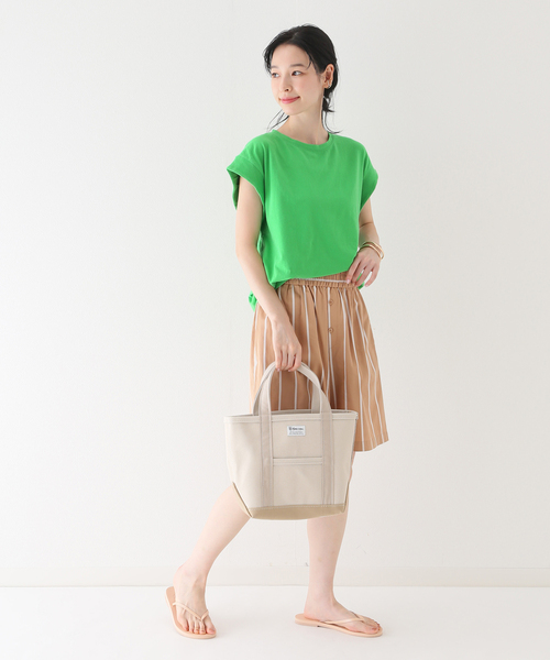 SLOBE IENA(スローブイエナ)の「【A BLENDS / エーブレンズ】SLOBE別注 製品染めカットソー(Tシャツ/カットソー・レディース・ブラック/ピンク/グリーン・FREE)」の19枚目の写真
