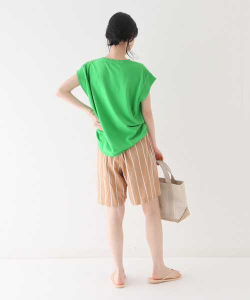 SLOBE IENA(スローブイエナ)の「【A BLENDS / エーブレンズ】SLOBE別注 製品染めカットソー(Tシャツ/カットソー・レディース・ブラック/ピンク/グリーン・FREE)」の20枚目の写真