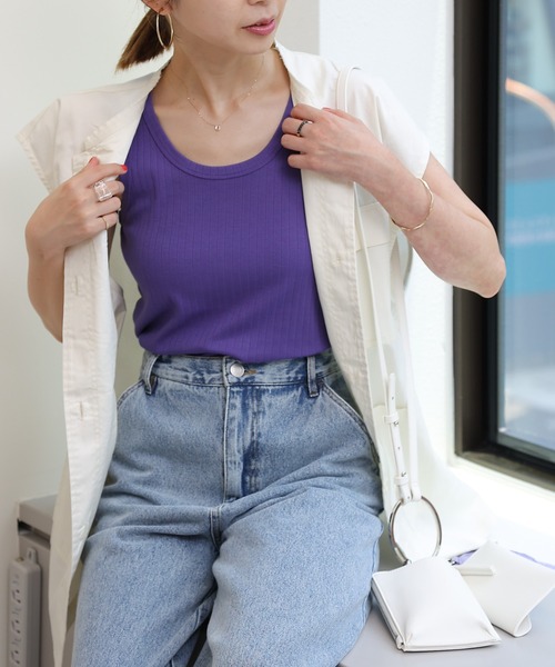 COLONY 2139（コロニートゥーワンスリーナイン）の「ミリタリーベスト（ベスト・レディース・カーキ/アイボリー・FREE）」の19枚目の写真