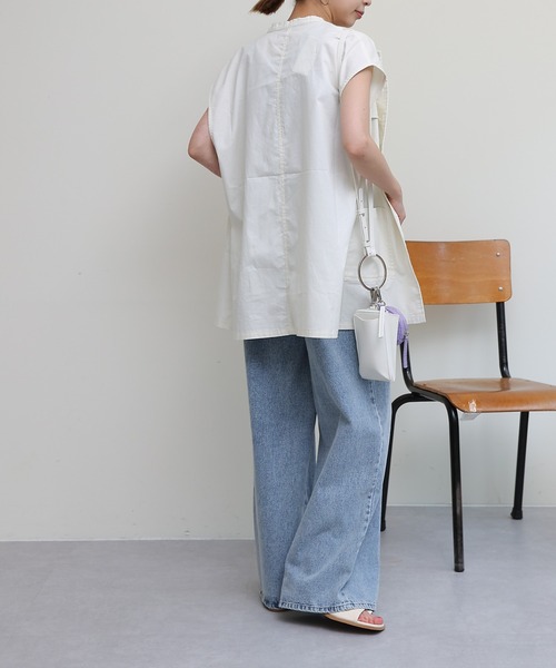 COLONY 2139（コロニートゥーワンスリーナイン）の「ミリタリーベスト（ベスト・レディース・カーキ/アイボリー・FREE）」の20枚目の写真