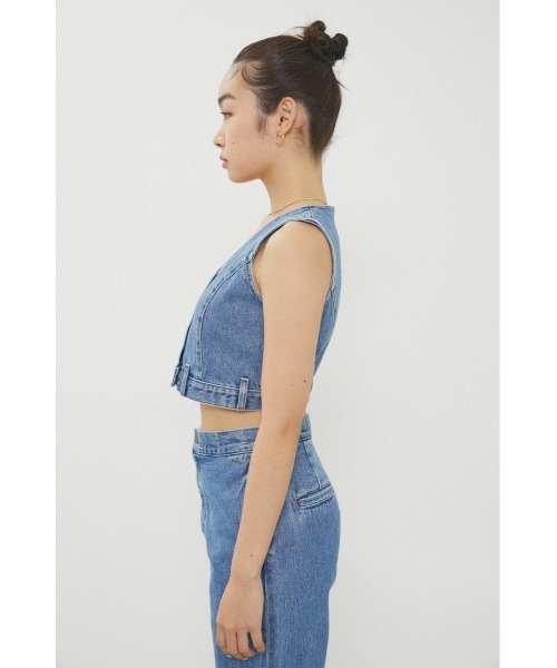LAGUA GEM ラグアジェム WARM DOWN VEST-A LAGUA GEM | BODY SHAGGY ニット (ニット ) |SHEL'TTER WEBSTORE