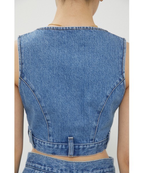 LAGUA GEM（ラグアジェム）の「VELA DENIM VEST-A デニムベスト