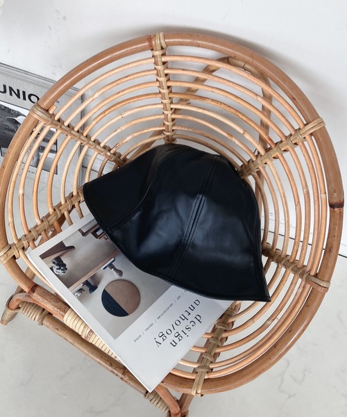 AS KNOW AS plus（アズノゥアズプラス）の「色々チューリップハット（ハット・レディース・ブラック/ホワイト系その他/ブラック系その他/アイボリー・FREE）」の6枚目の写真