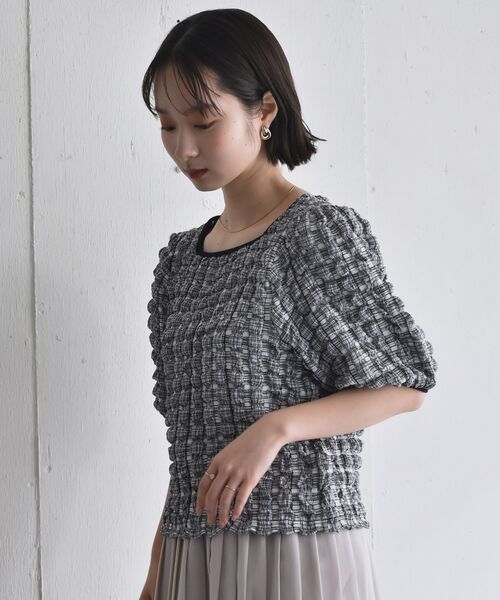 RETRO GIRL(レトロガール)の「柄ポコポコ2WAYトップス(Tシャツ/カットソー・レディース・レッド系その他/イエロー系その他/ブラック系その他・FREE)」の12枚目の写真