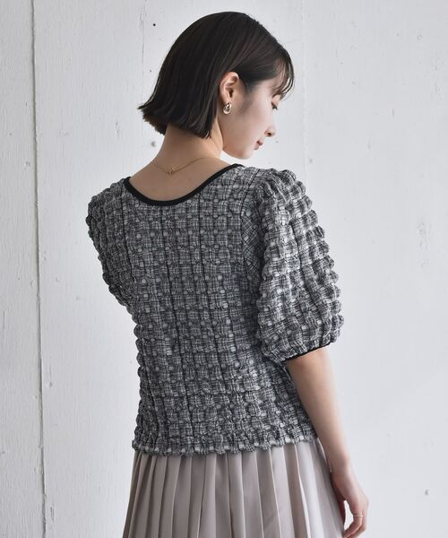 RETRO GIRL(レトロガール)の「柄ポコポコ2WAYトップス(Tシャツ/カットソー・レディース・レッド系その他/イエロー系その他/ブラック系その他・FREE)」の13枚目の写真