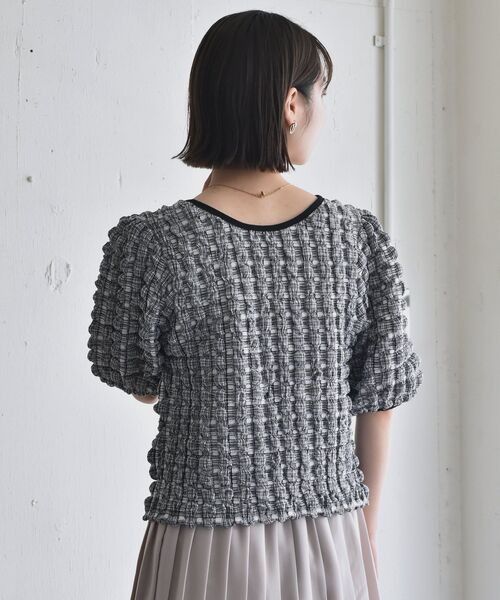 RETRO GIRL(レトロガール)の「柄ポコポコ2WAYトップス(Tシャツ/カットソー・レディース・レッド系その他/イエロー系その他/ブラック系その他・FREE)」の14枚目の写真