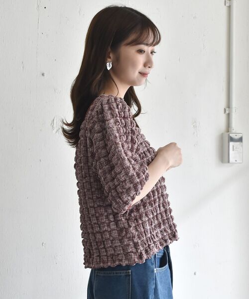 RETRO GIRL(レトロガール)の「柄ポコポコ2WAYトップス(Tシャツ/カットソー・レディース・レッド系その他/イエロー系その他/ブラック系その他・FREE)」の22枚目の写真