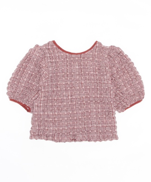 RETRO GIRL(レトロガール)の「柄ポコポコ2WAYトップス(Tシャツ/カットソー・レディース・レッド系その他/イエロー系その他/ブラック系その他・FREE)」の5枚目の写真