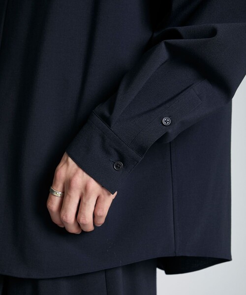 city（シティ）の「BAND COLLAR FLY FRONT SHIRTS/バンドカラーシャツ（シャツ/ブラウス・メンズ・その他17/キナリ・1/2/3）」の8枚目の写真